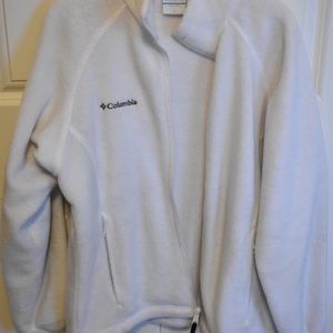 White Columbia Fleece Jacket